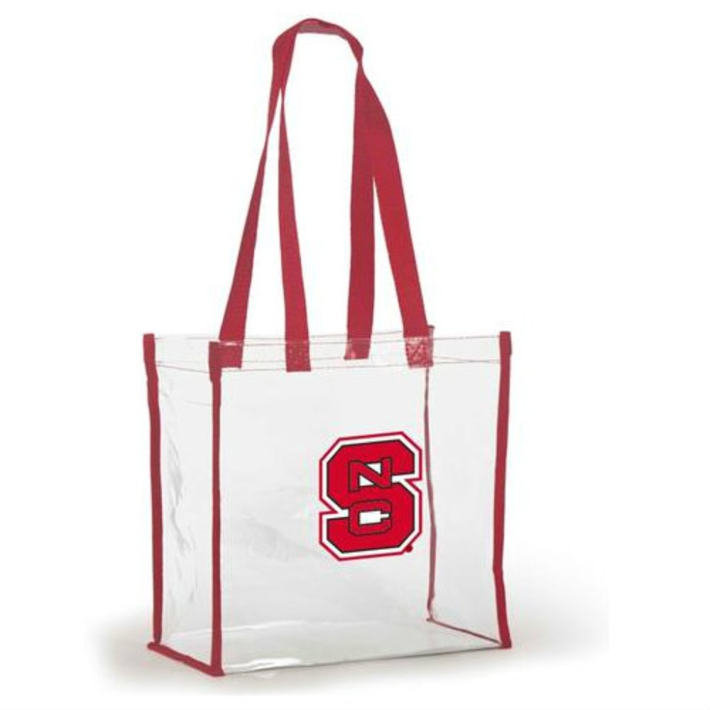 Desden NC State Wolfpack Stadium Clear Tote Bag